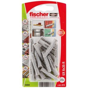 Fischer Cheville multimat ux 6x35 r blister x20