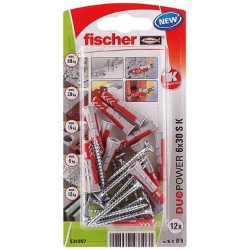 FISCHER FIXATION DUOPOWER 6X30 S /12K NV