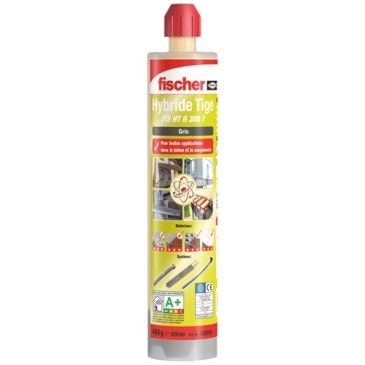 Fischer Résine hybride de scellement gris cartouche 300ml