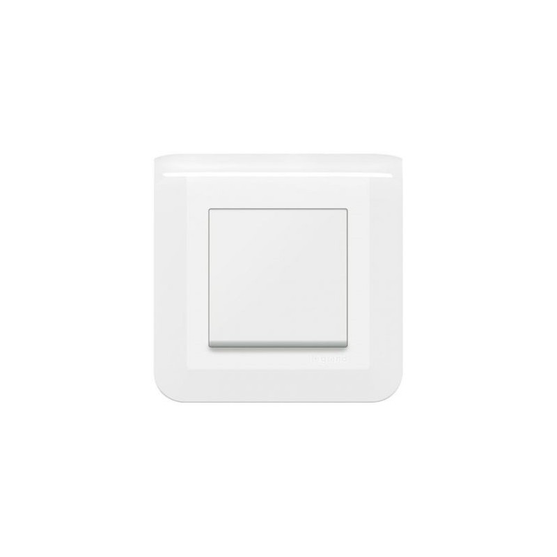 Legrand Poussoir 6A cpl griffe blanc