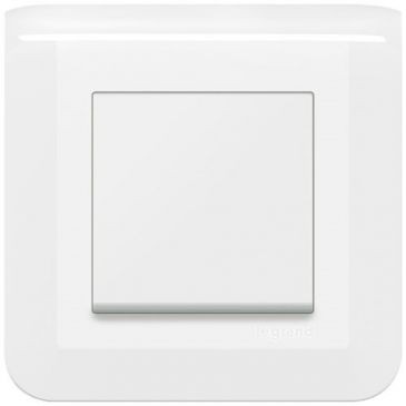 Legrand Poussoir 6A cpl griffe blanc