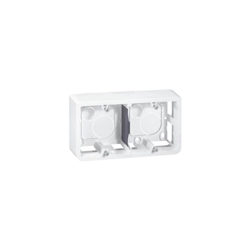 Legrand Cadre mosaïc 4 modules 40mm blanc