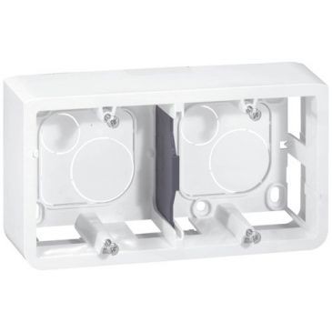 Legrand Cadre mosaïc 4 modules 40mm blanc