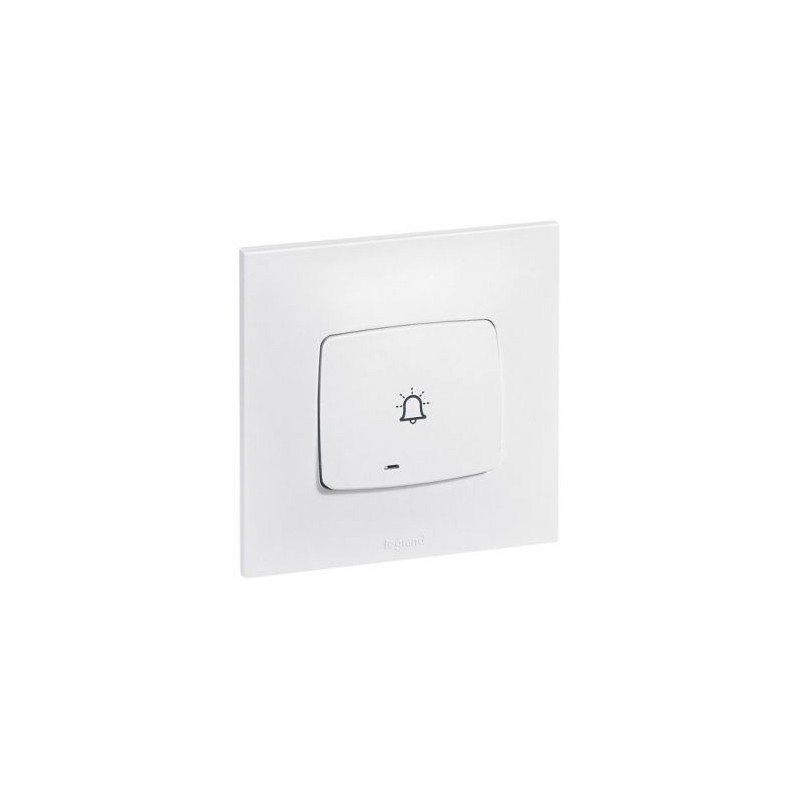 Legrand Neptune poussoir à voyant pour sonnette