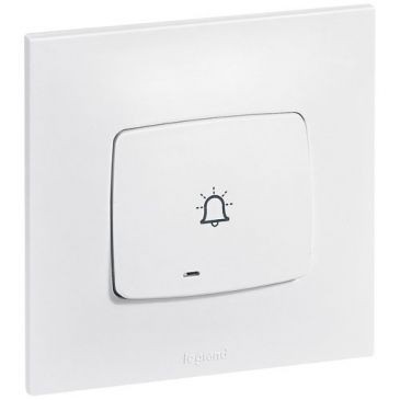 Legrand Neptune poussoir à voyant pour sonnette