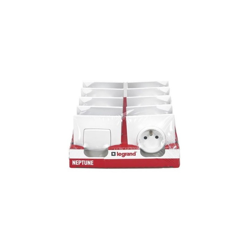 Legrand Lot neptune 2vv + 8pc ba