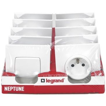 Legrand Lot neptune 2vv + 8pc ba