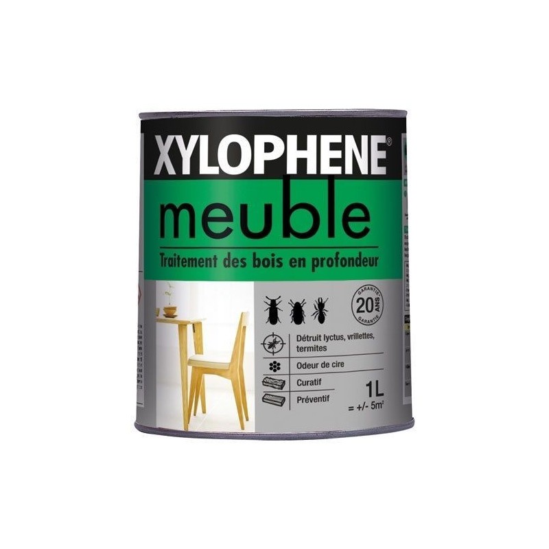 Xylophene Bois meuble 25ans 2.5l b