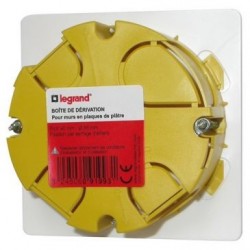 Legrand Boîte dérivation à encastrer d.100mm pour plaque de plâtre - Image 3