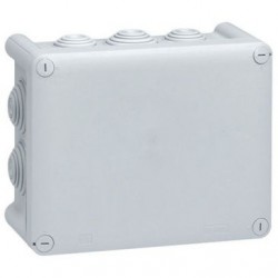 Legrand Boîte dérivation 180x140x86 Plexo gris 10 embouts vrac - Image 3
