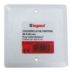Legrand Couvercle boîte dérivation 80x80 - Image 3