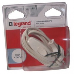 Cordon équipé 1m50 lampe...