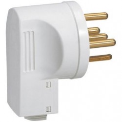Legrand Fiche mâle 3P+N+T 20a coudée blanc 380v blister - Image 3