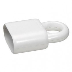 Legrand Fiche femelle 2p 6a plastique blanc s/c - Image 3