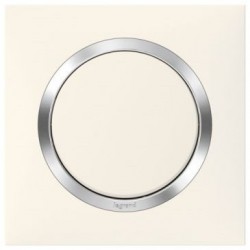 Legrand Plaque 1P blanc chrome Dooxie - Image 3