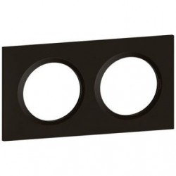 Legrand Plaque 2P noir velour Dooxie - Image 3