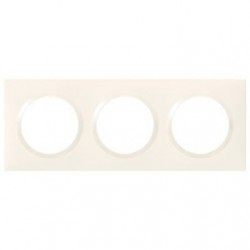 Legrand Plaque 3P blanc Dooxie - Image 3