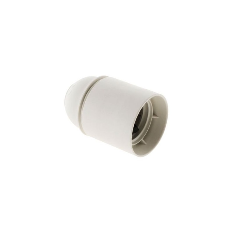 INOTECH Douille E27 lisse plastique blanc vrac