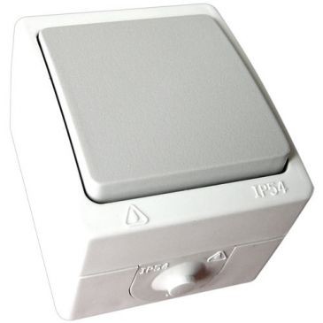 INOTECH Interrupteur va et vient étanche IP54 s/film