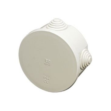 Electraline Boîte de dérivation d.80mm p.40mm vrac