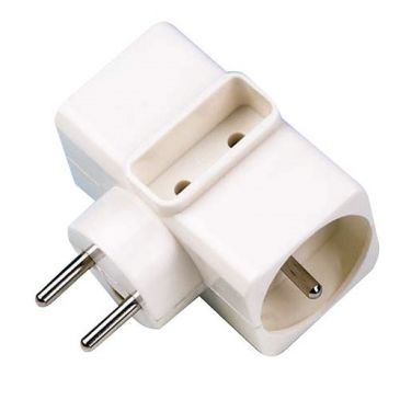 INOTECH Triplite 2p+t 16a lateral blanc   vrac