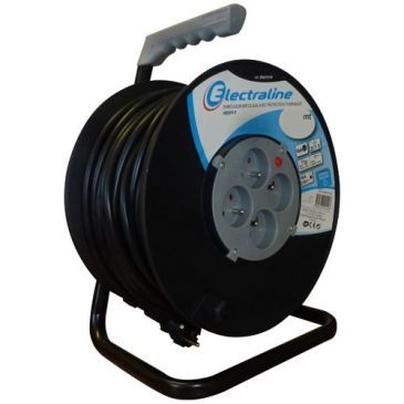Electraline Enrouleur brico vvf 3g1.5 40m