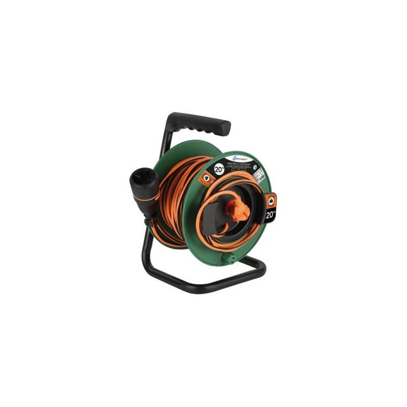 Electraline Enrouleur jardin Electralock VVF 2x1.5 20m