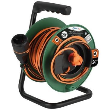 Electraline Enrouleur jardin Electralock VVF 2x1.5 20m