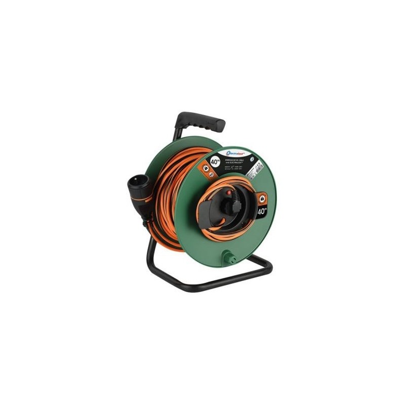Electraline Enrouleur jardin électralock 3x1.5 40m