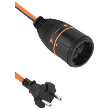 Electraline Prolongateur jardin verouillage electralock vvf 2x1.5 20m
