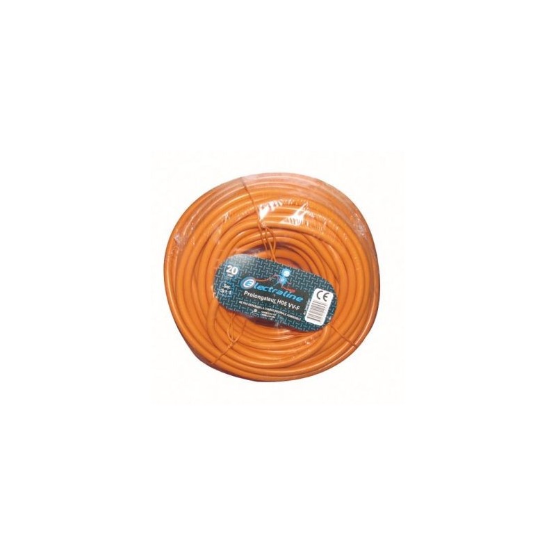 Electraline Prolongateur jardin 2x1.5 20m