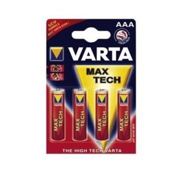 Varta Pile alcaline Longlife Max Power LR03/AAA blister de 4