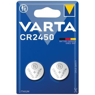 Varta Pile lithium bouton CR2450 blister de 2