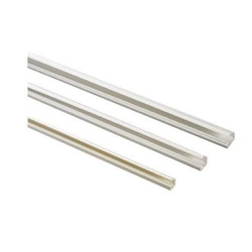Electraline Moulure câble adhésive 15x10 blanche 2m