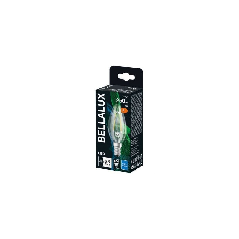 LEDVANCE Bellalux led clair flamme e14 3.25w froid 250lm