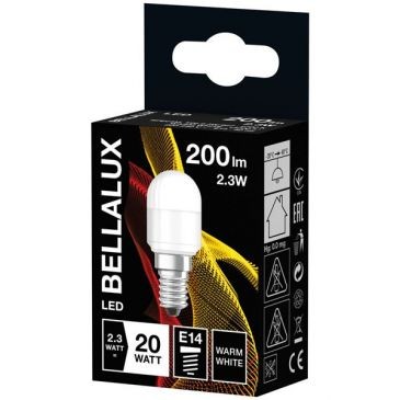 LEDVANCE Bellalux led dépoli mini tube e14 2.3w chaud 200lm