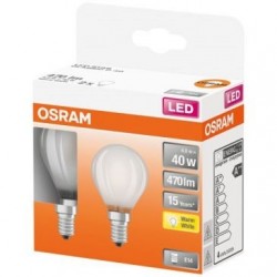 Led sphér. verre dépolie 4w...