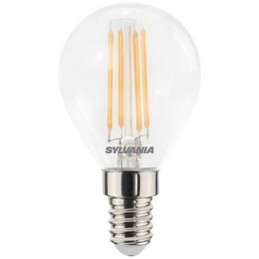 SYLVANIA Led sphére filament e14 4.5w 470lm 2700k blanc confort boite