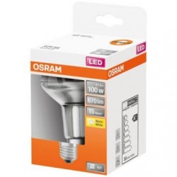 Spot r80 led verre clair...