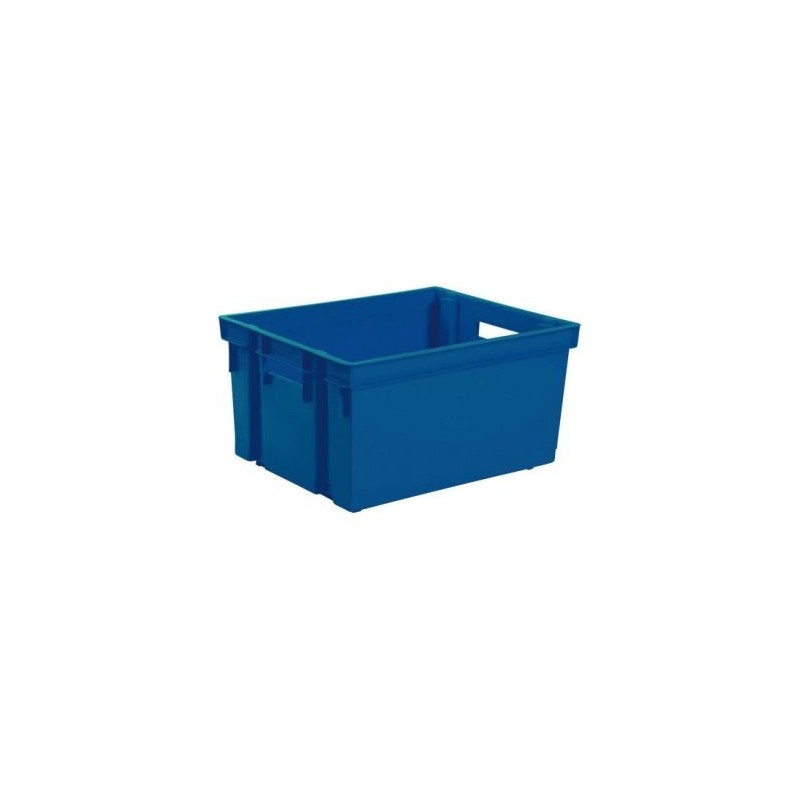 Eda Bac de rangement 30l bleu minéral