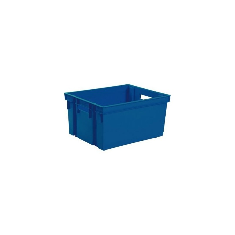 Eda Bac rangement 50l bleu mineral