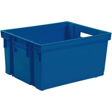 Eda Bac rangement 50l bleu mineral
