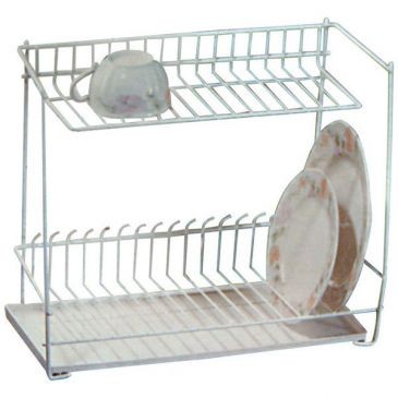 Metaltex Égouttoir vaisselle 2 étages lagon