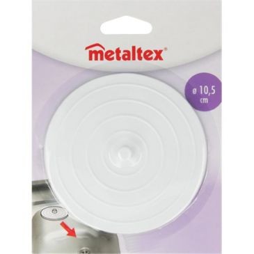 Metaltex Bouche évier caoutchouc d10.5cm 297550