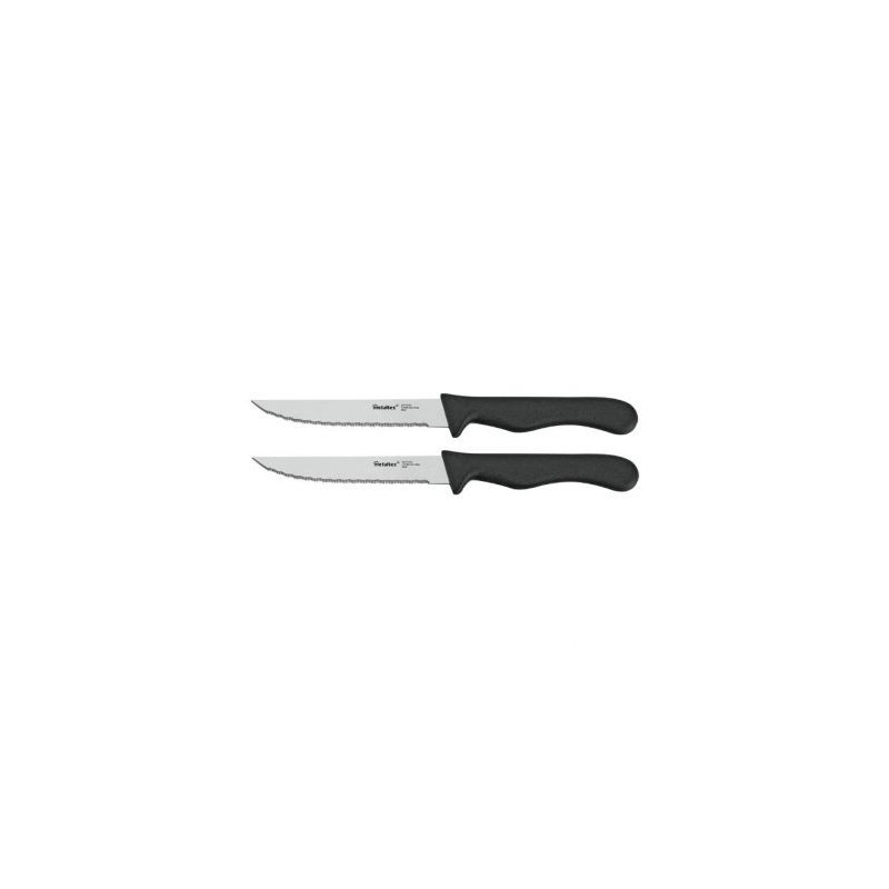 Metaltex Couteau à steak micro dents x2 258134