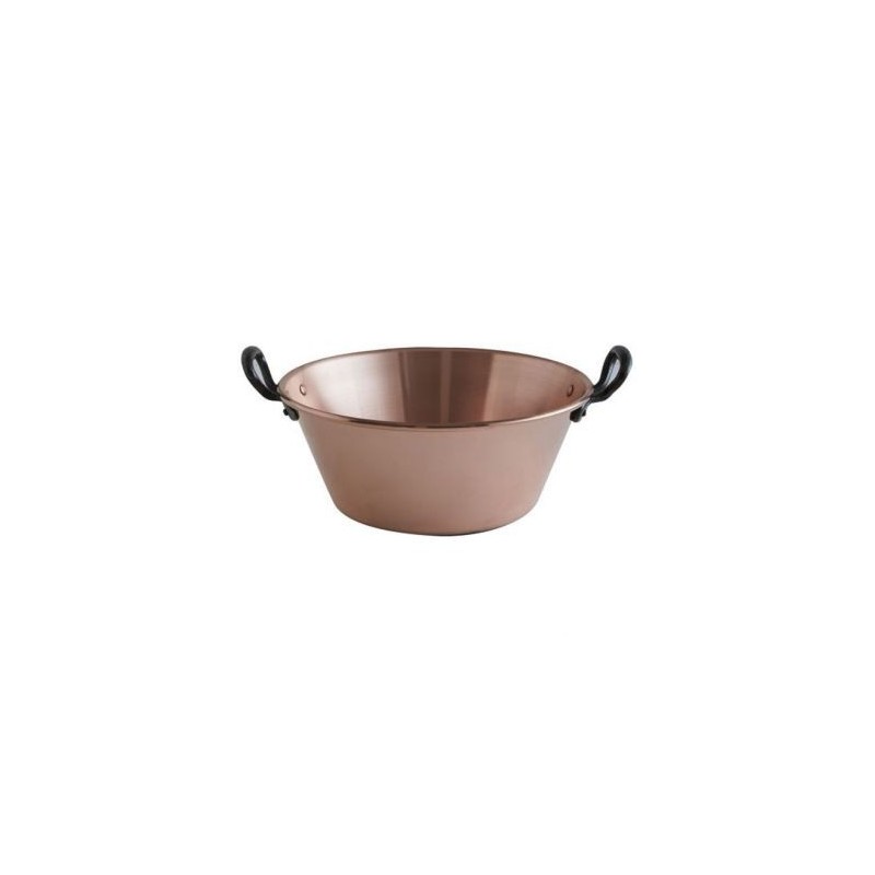 BAUMALU Bassine confiture cuivre 26cm 3L induction