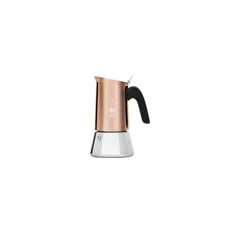 BIALETTI Cafetière inox induction 4 tasses Venus cuivre