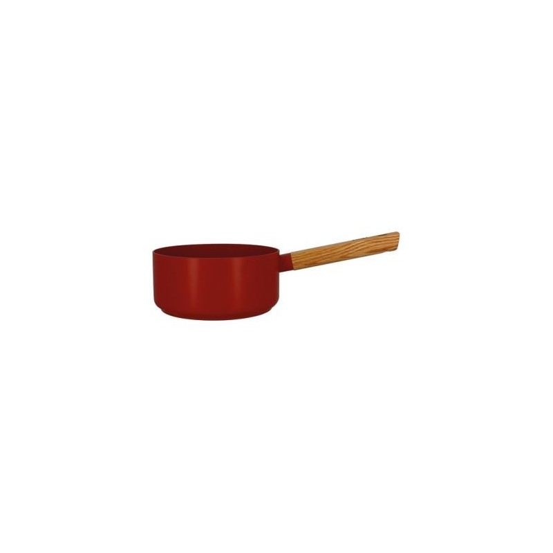 SELEF Casserole Ector 16cm alu revetu forge paprika manche bois