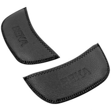 BEKA FRANCE Manchons cuir pour poignees de poeles lot de 2 Nori