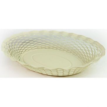 ROGER ORFEVRE Corbeille à pain 30 x 24 cm Blanc Vanille - Vintages